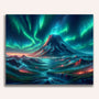 Paint by Numbers - Volcano Polar Lights
