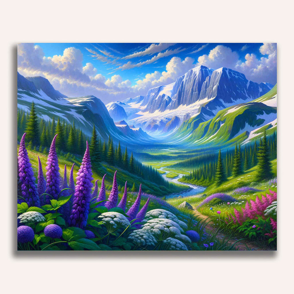 Paint by Numbers - Hiking tour