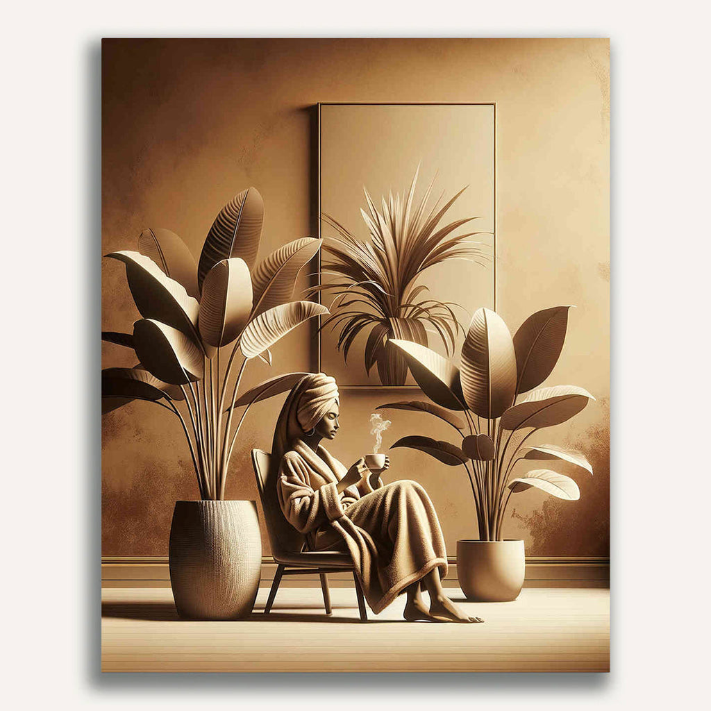 Paint by Numbers - Wellness and coffee