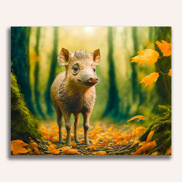 Paint by Numbers - Wild boar