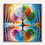 Paint by Numbers - Winter, summer, spring and autumn
