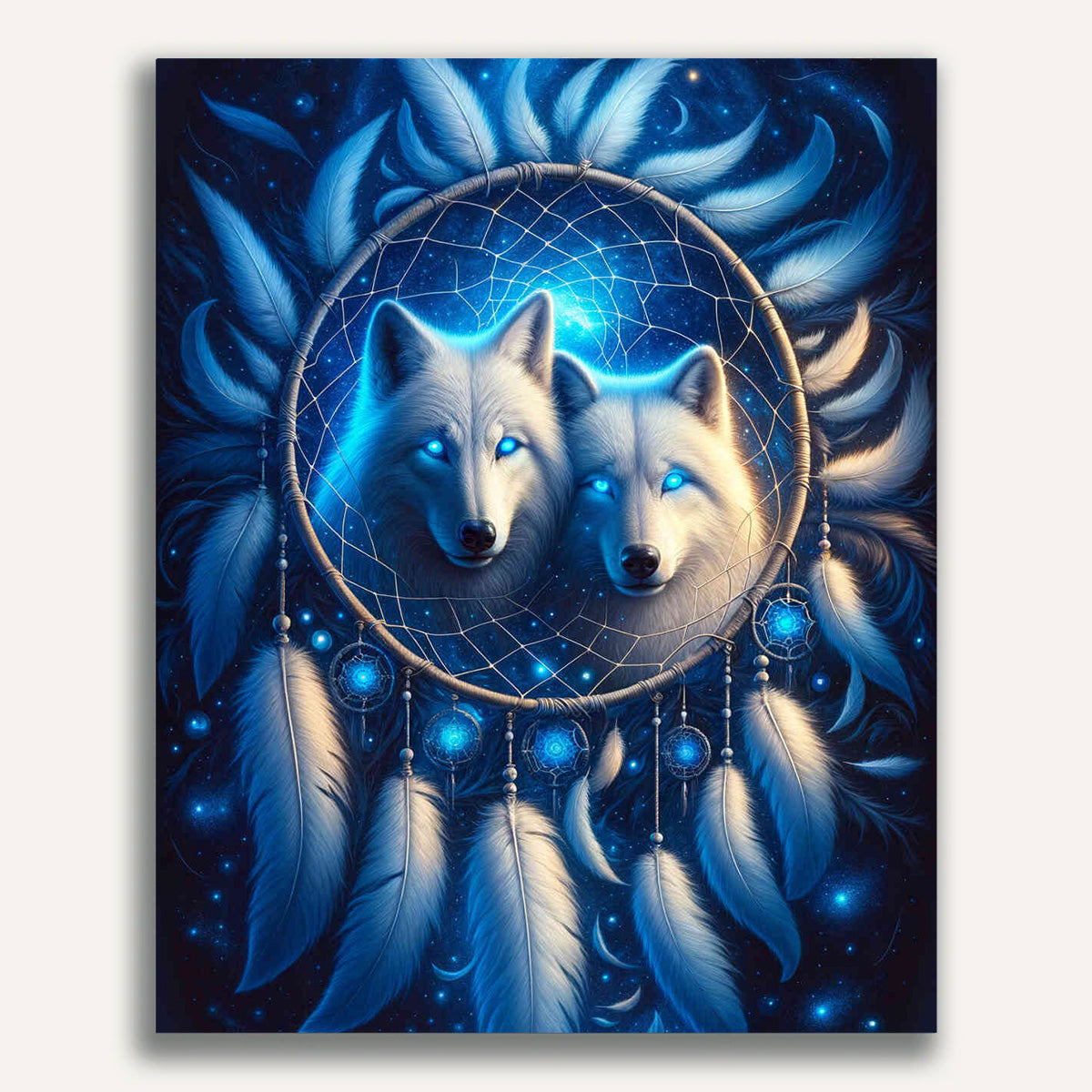 Paint by Numbers - Wolf Dream Goblet