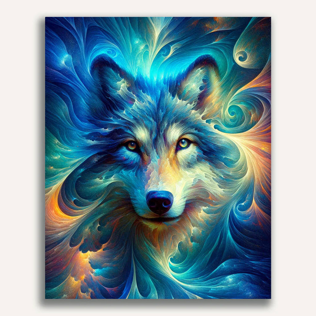 Paint by Numbers - Wolf Paint