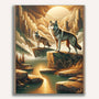 Paint by Numbers - Wolves on Rock
