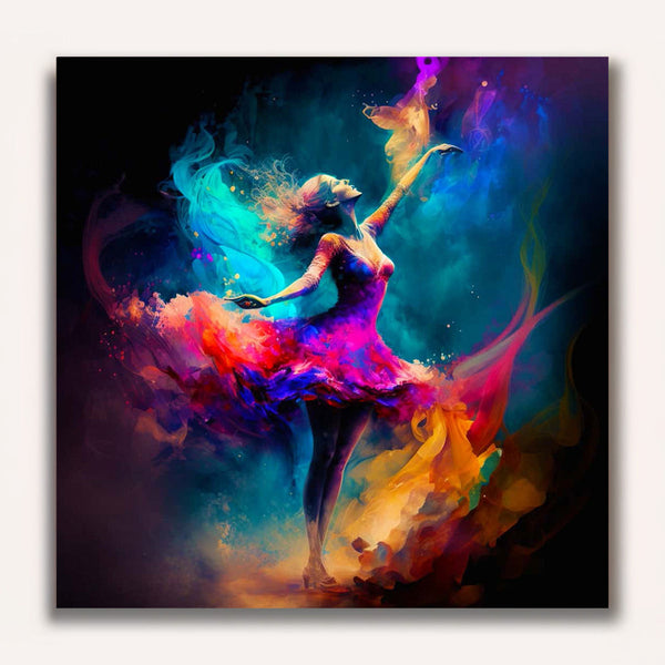 Paint by Numbers - Woman in abstract style