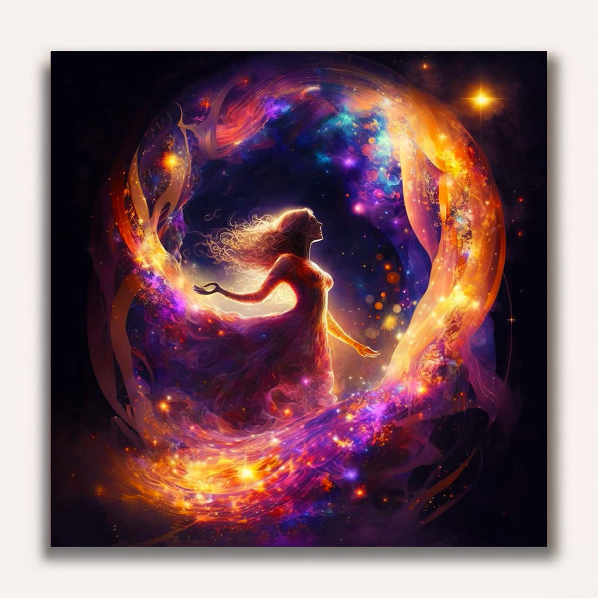 Paint by Numbers - Woman in circle