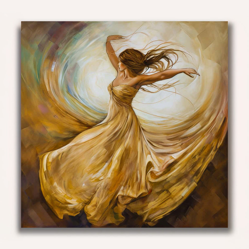 Paint by Numbers - Woman in white robe