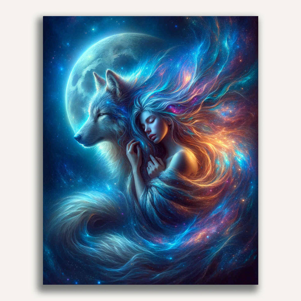 Paint by Numbers - Woman of the night