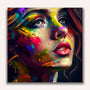 Paint by Numbers - Woman with colors