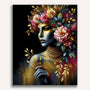 Paint by Numbers - Woman with flower decoration