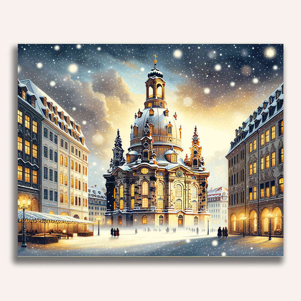 Paint by Numbers - Womens Church in Dresden
