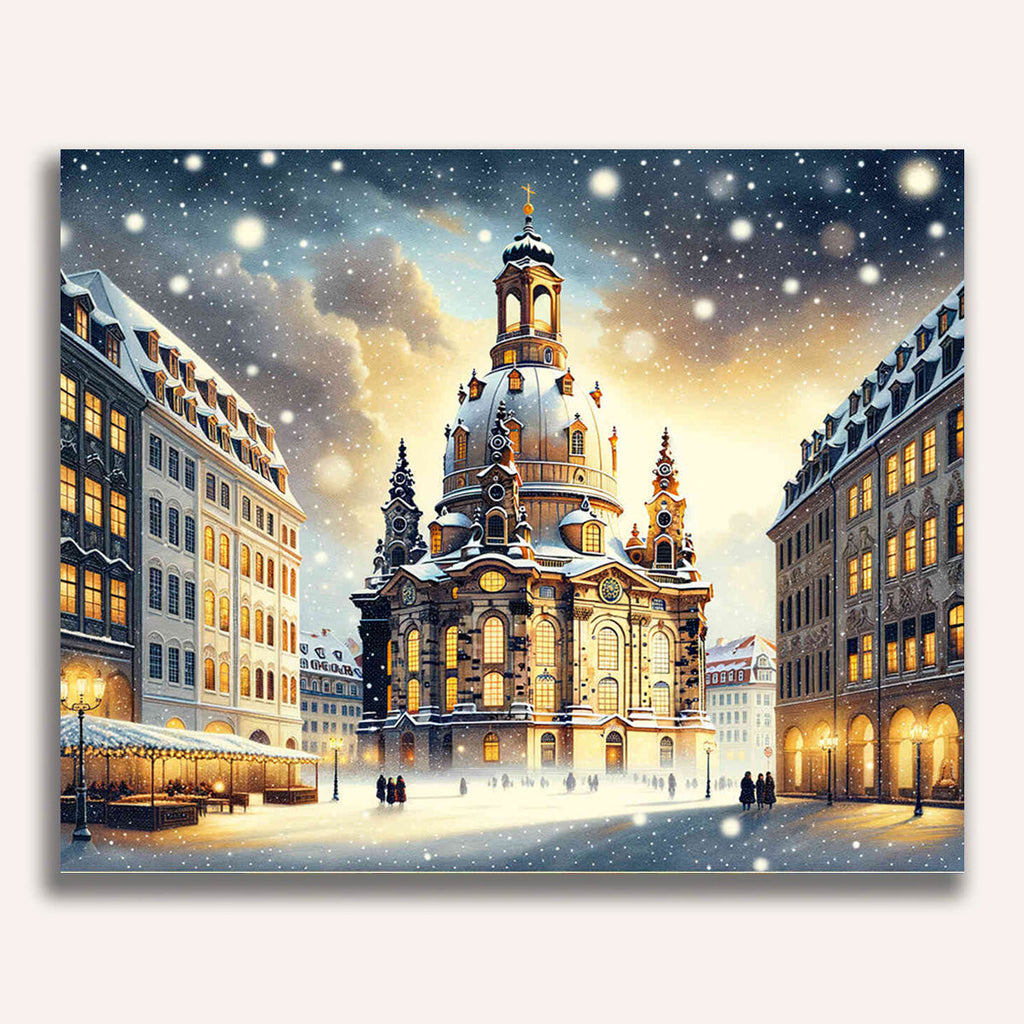 Paint by Numbers - Womens Church in Dresden