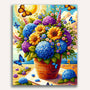 Paint by Numbers - Worldcome Flower Greeting