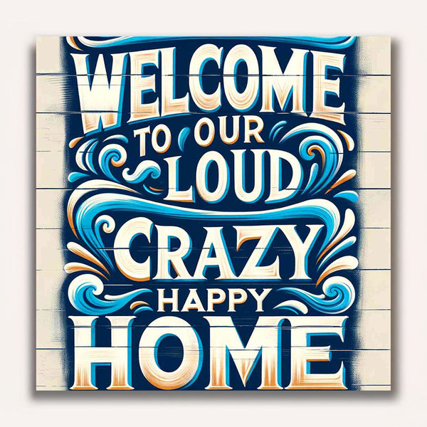 Paint by Numbers - Welcome to our Home