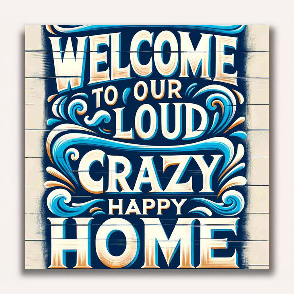 Paint by Numbers - Welcome to our Home