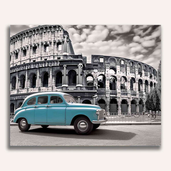 Paint by Numbers - Past Elegance, Rome Colosseum
