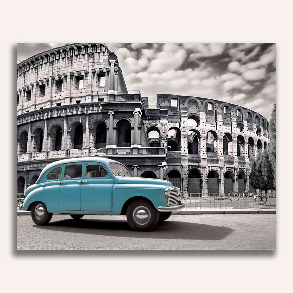 Paint by Numbers - Past Elegance, Rome Colosseum