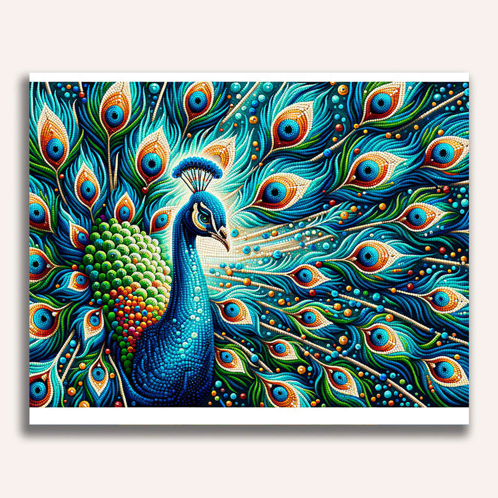 Peacock - Paint by Numbers