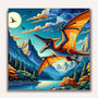 Petro dinosaur - Paint by Numbers
