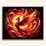 Phoenix, burning - Paint by Numbers