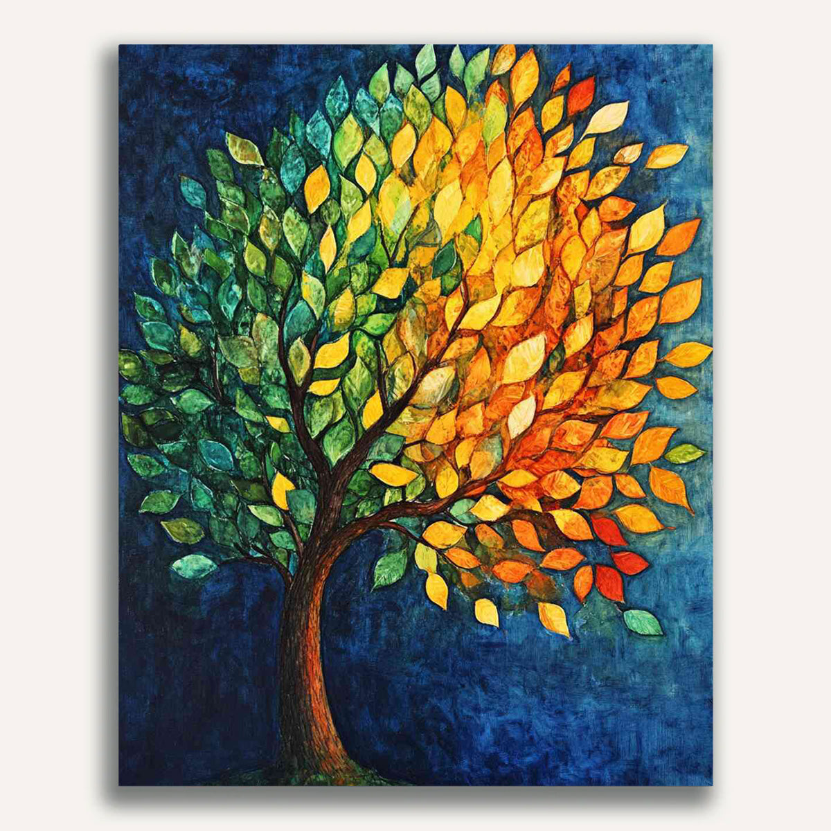 Paint by Numbers - play of colors of the seasons