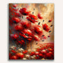 Poppy flower vase - Paint by Numbers