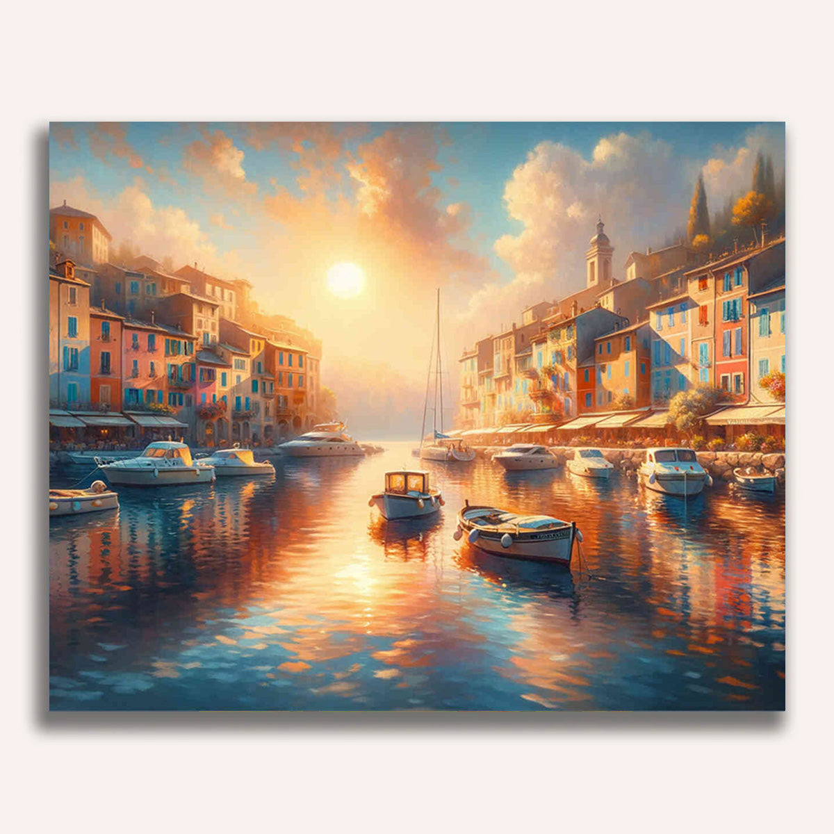 port city - Paint by Numbers
