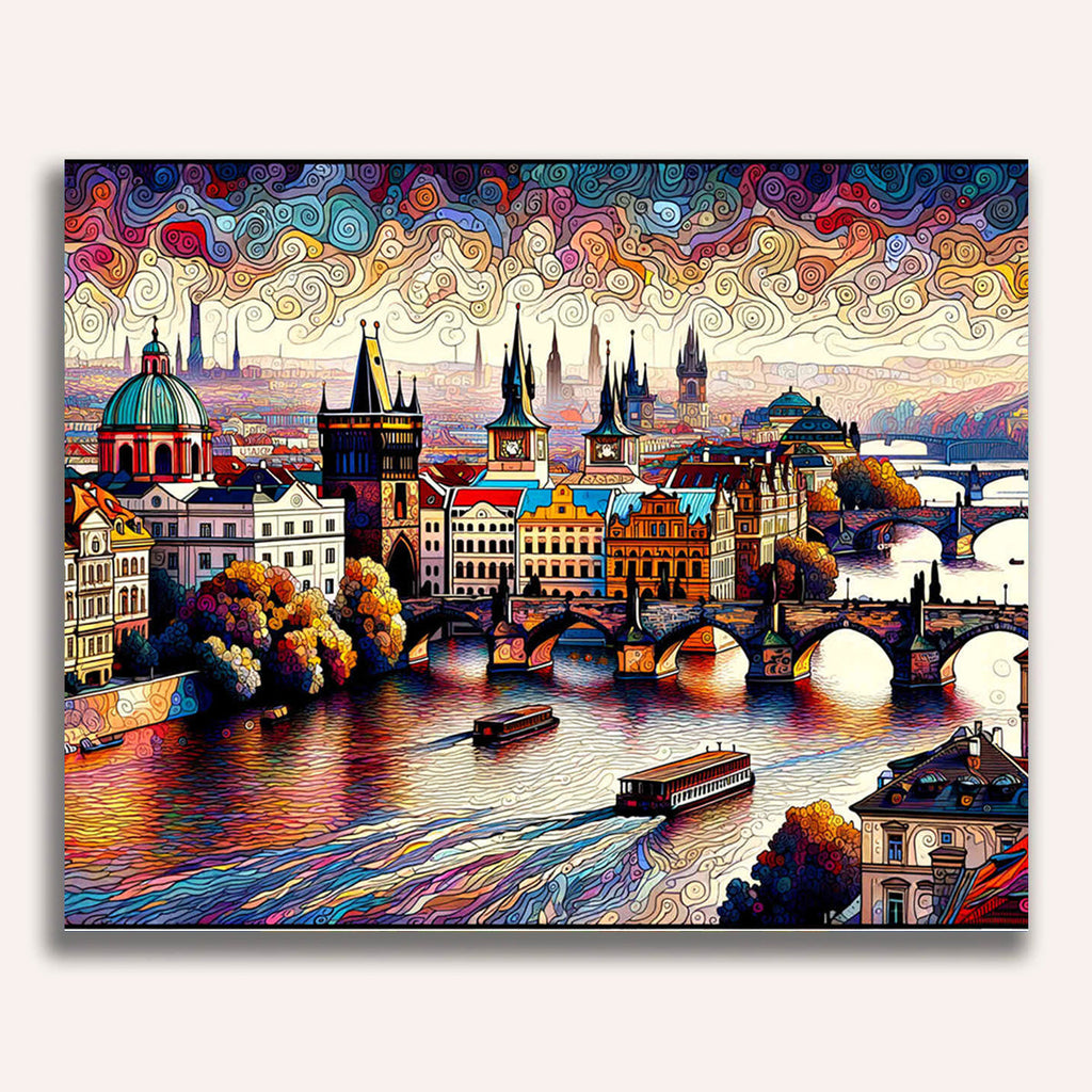 Prague - Paint by Numbers