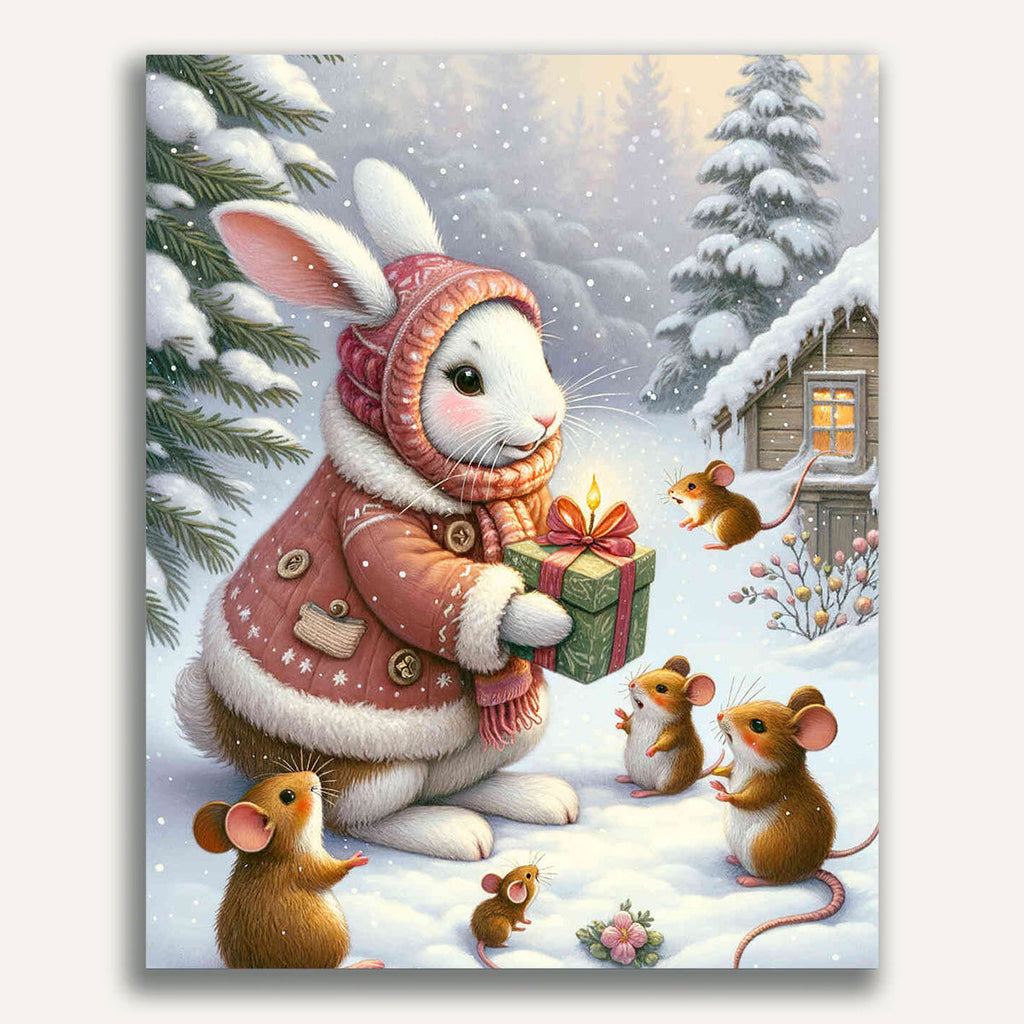 Bunnies and mice - Paint by Numbers