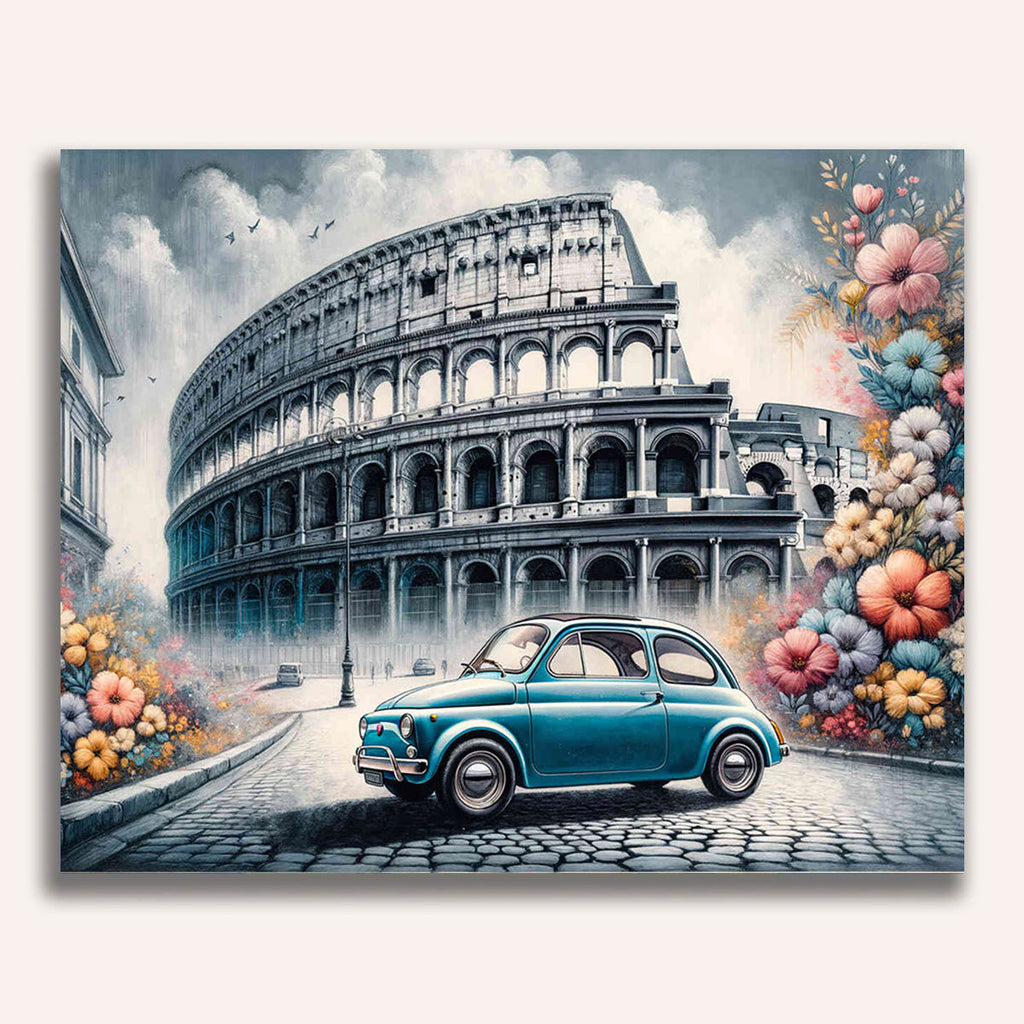 Rome, Colosseum - Paint by Numbers