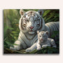 Paint by Numbers - Secrets of the jungle, mother and child