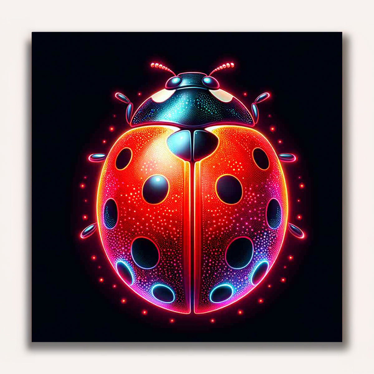 Paint by Numbers - Shining Wonders, Ladybugs