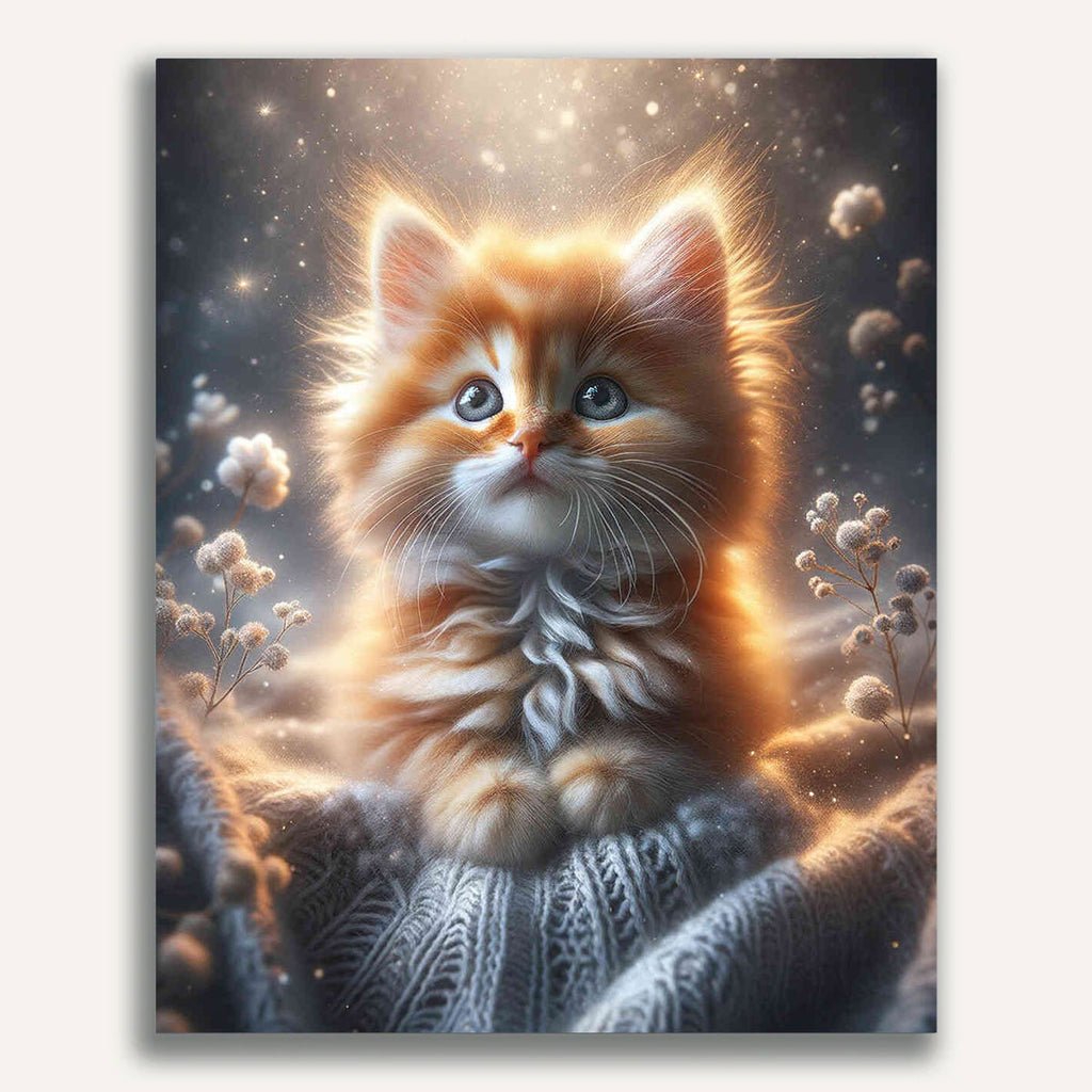 Little kitten - Paint by Numbers