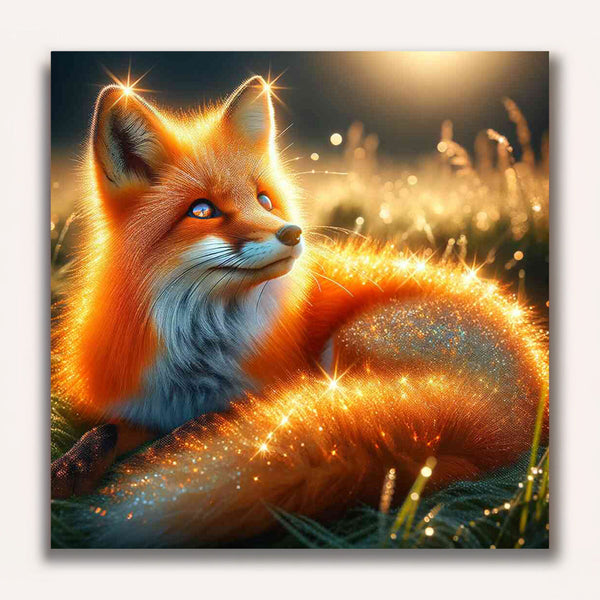 Paint by Numbers - Sparkling dreams of the fox
