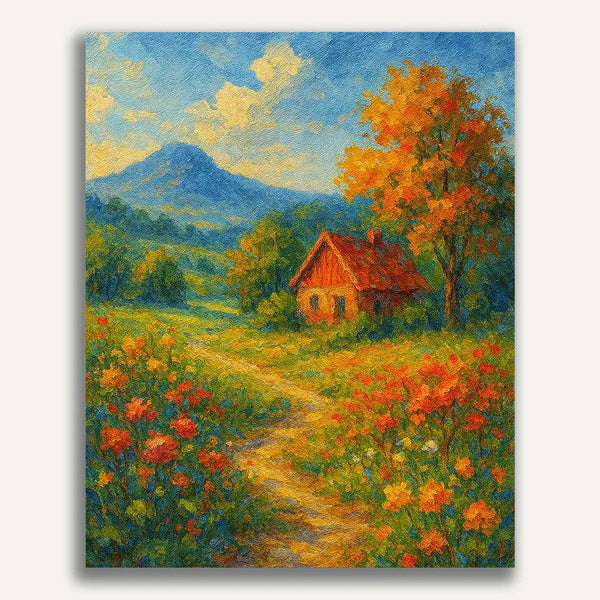 Paint by Numbers - Spring magic in the sunlight