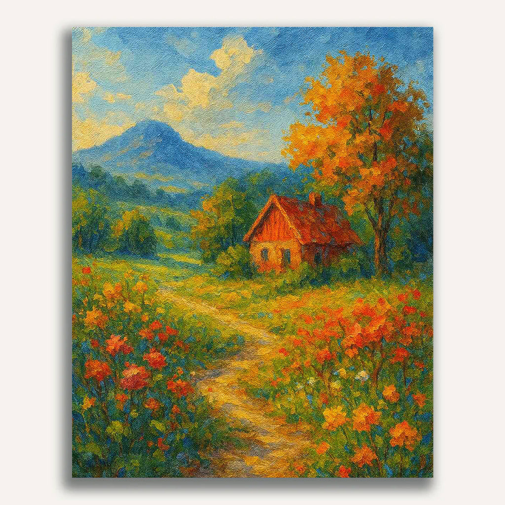 Paint by Numbers - Spring magic in the sunlight