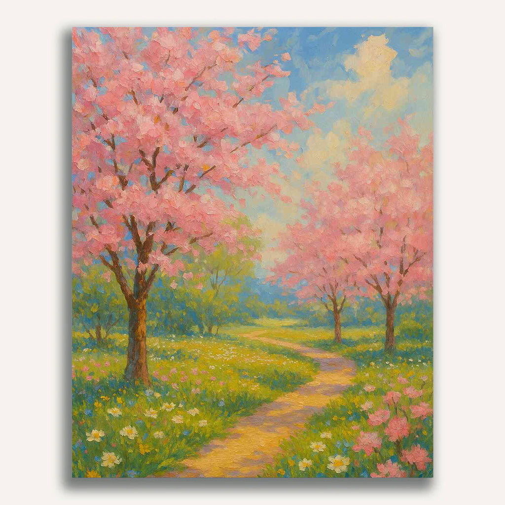 Paint by Numbers - Spring Path of Longing