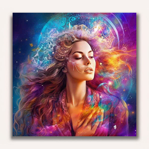 Paint by Numbers - Star whisperer, colorful