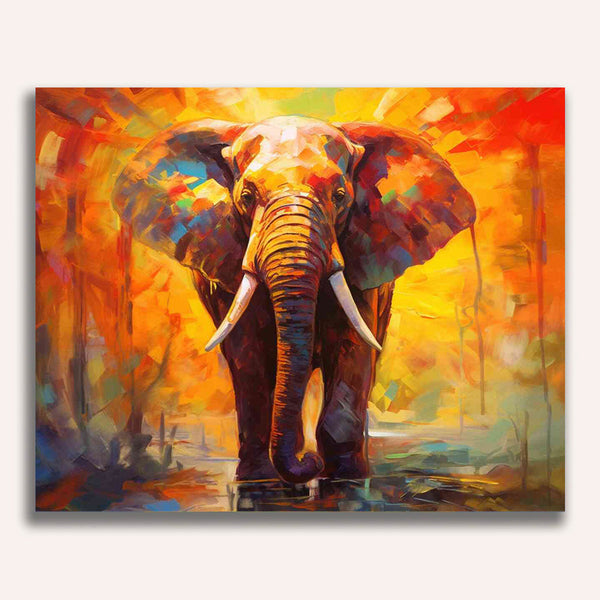 Paint by Numbers - Sun-drenched giant