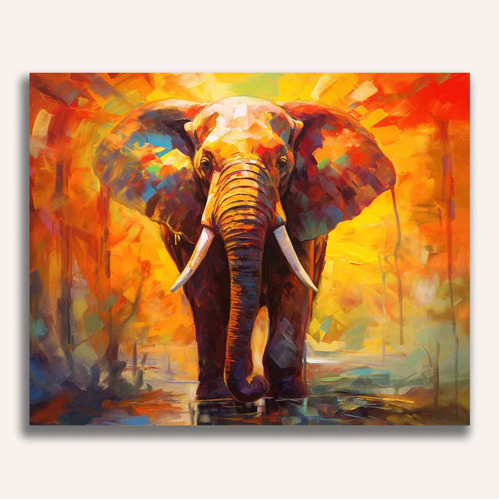 Paint by Numbers - Sun-drenched giant