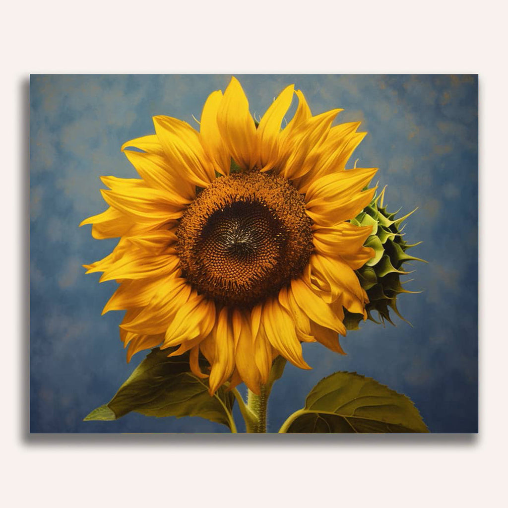 Sunflower, Mandala - Paint by Numbers