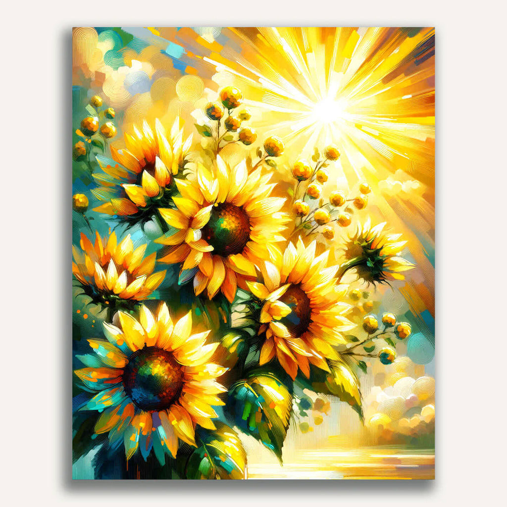 Sunflowers - Paint by Numbers