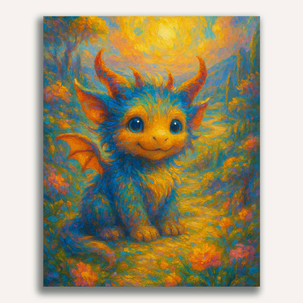 Paint by Numbers - Sunheart of the Fantasy Forest