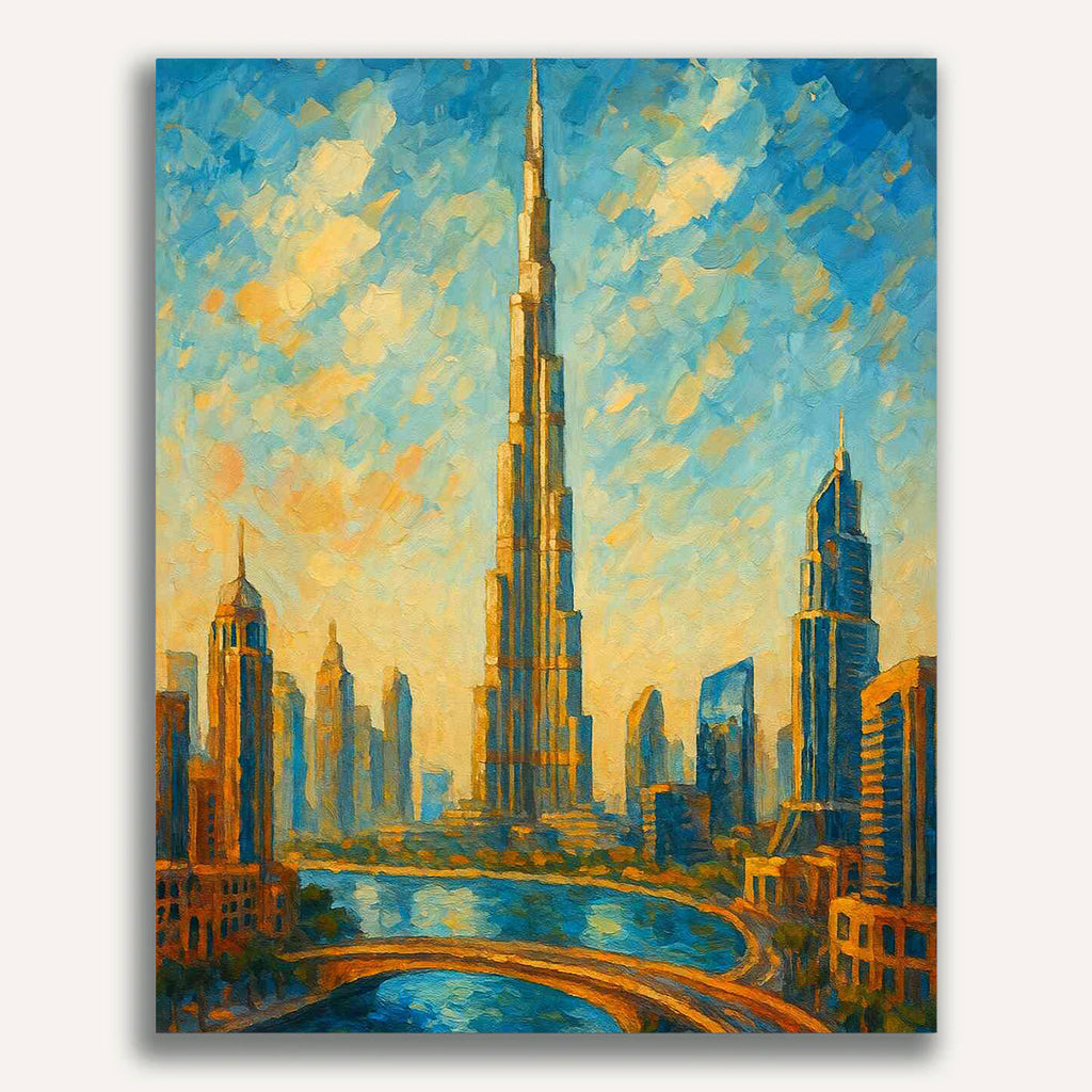 Paint by Numbers - Sunny metropolis