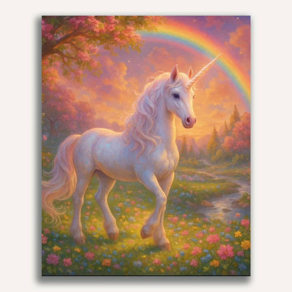 Paint by Numbers - The Morning Dew Unicorn