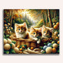 Three kittens - Paint by Numbers