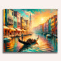 Venice, gondola rider - Paint by Numbers