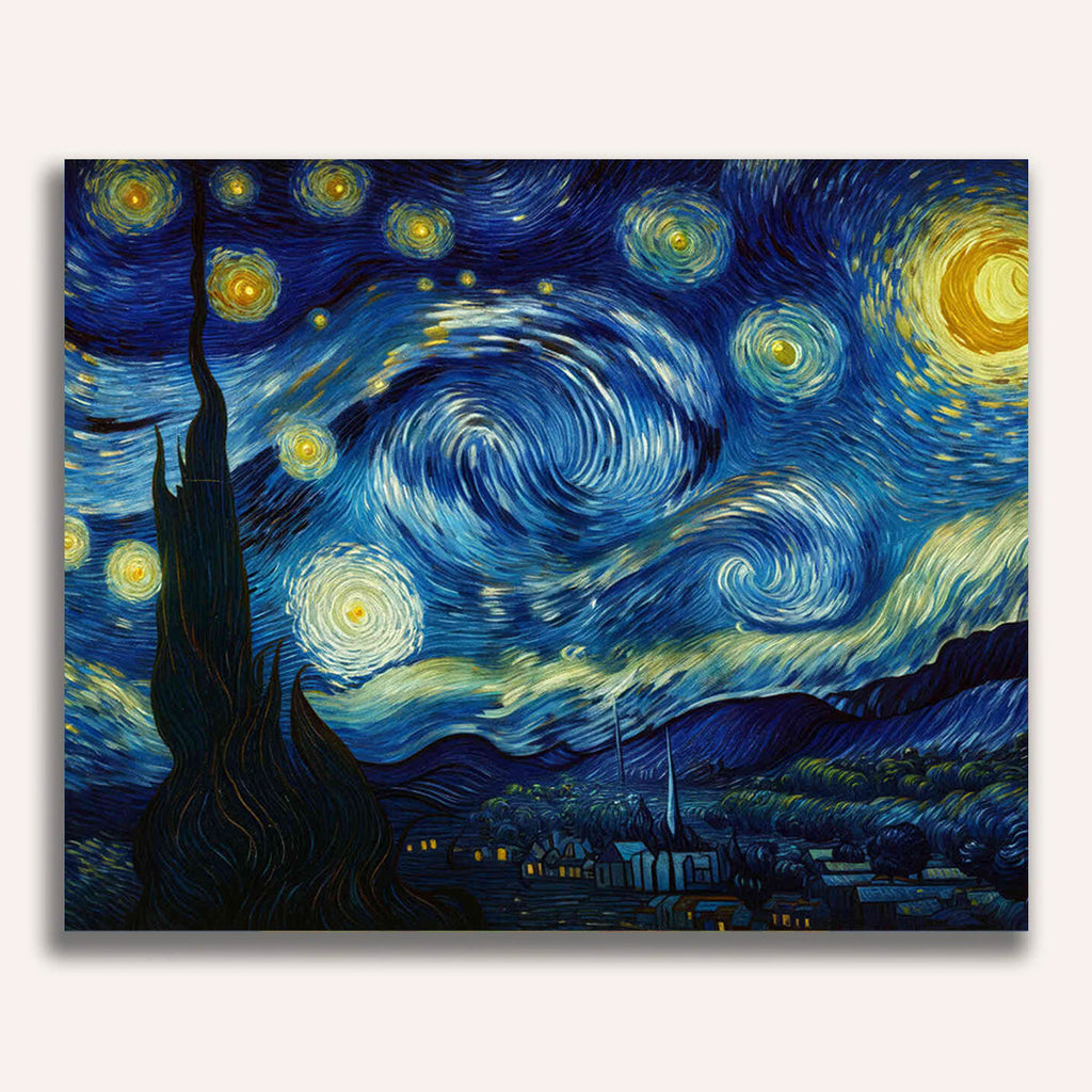 Vincent van Gogh's Starry Night - Classic