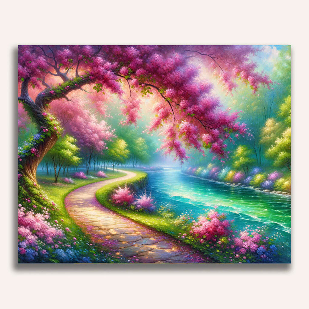 way down the river - Paint by Numbers