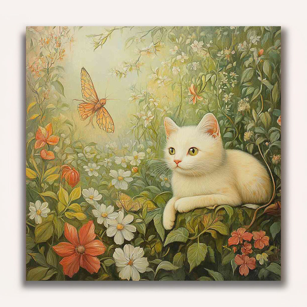 Paint by Numbers - Whispering in the Flower Garden